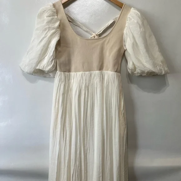 Sofie The Label Puff Sleeve Midi Dress - Picture 1 of 9